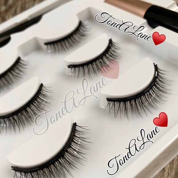 Magnetic Eyelashes Mink Lashes Magnetic Lashes set - Picture 2 of 3